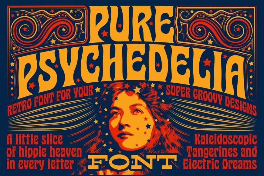 20+ Vintage 1960s Fonts for Groovy Designs