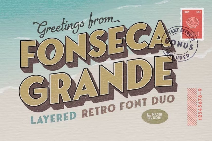 20+ Best Postcard Fonts for Picturesque Designs