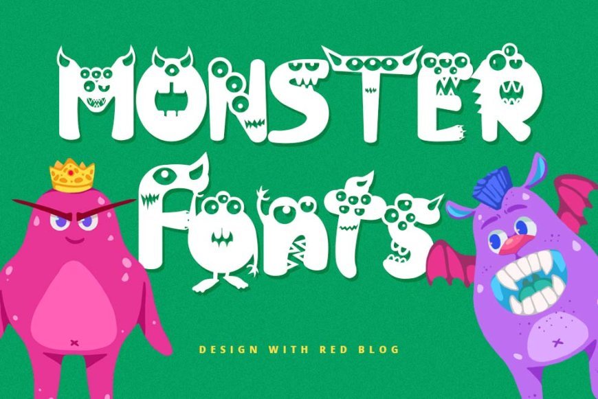 43 Spooky Monster Fonts Including Monsters Inc. Movie Font