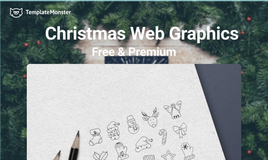 Web Design Christmas & New Year Freebies: Work in the Glitter