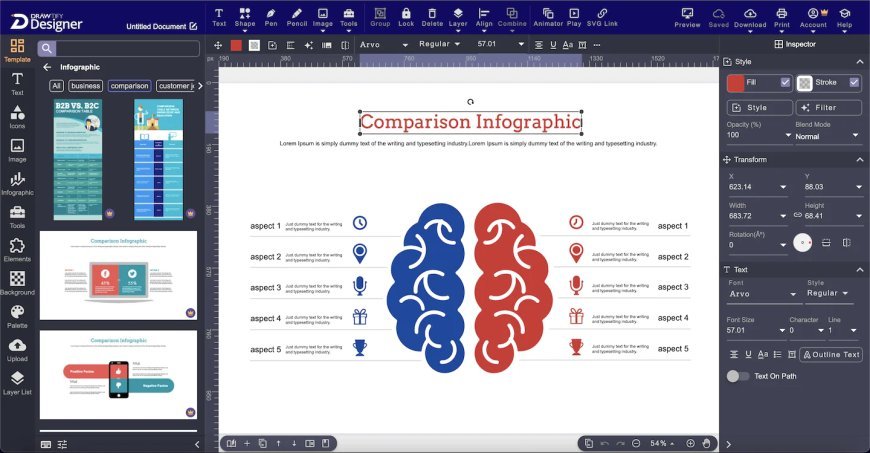 Free Comparison Infographic Templates & Design Ideas