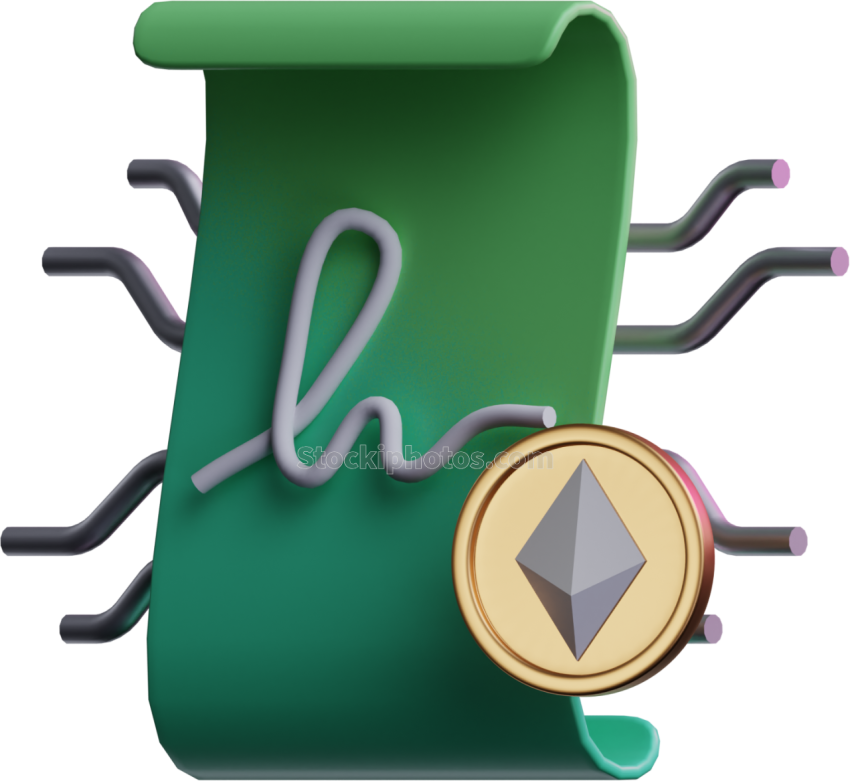 3D Crypto Icon