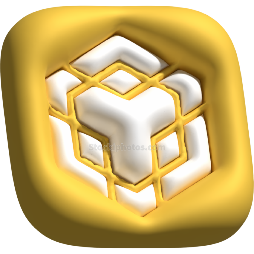 Bubble 3d icons cryptocurrency binance3