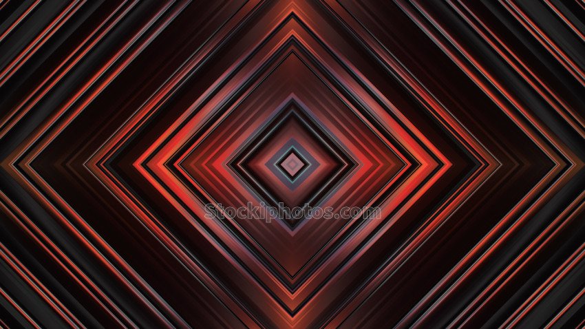 Abstract Striped Metallic Warm Colors Geometric Background (2)