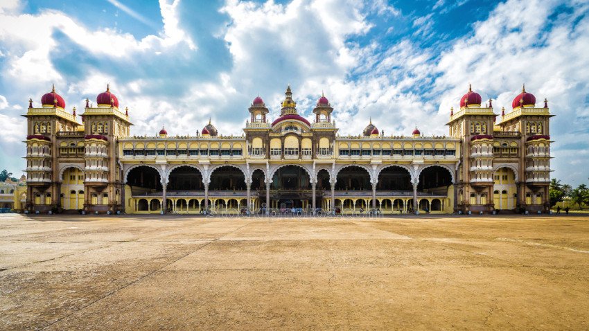 Mysore Palace in Mysore, India