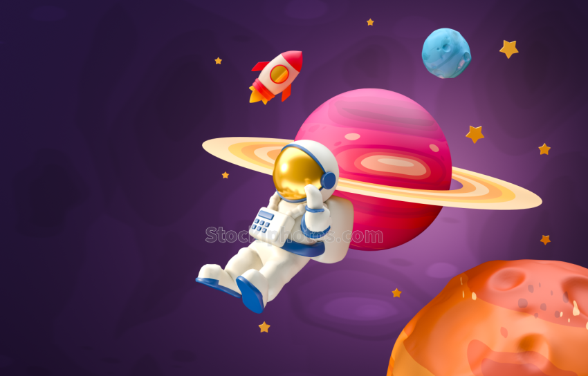 3d Space Illustration