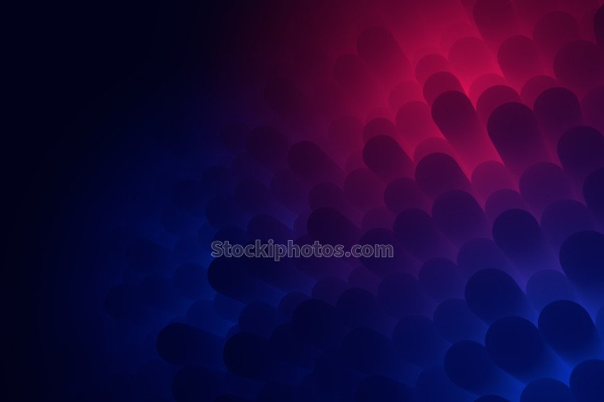 3D Capsules Abstract Background With Fog Light (1)