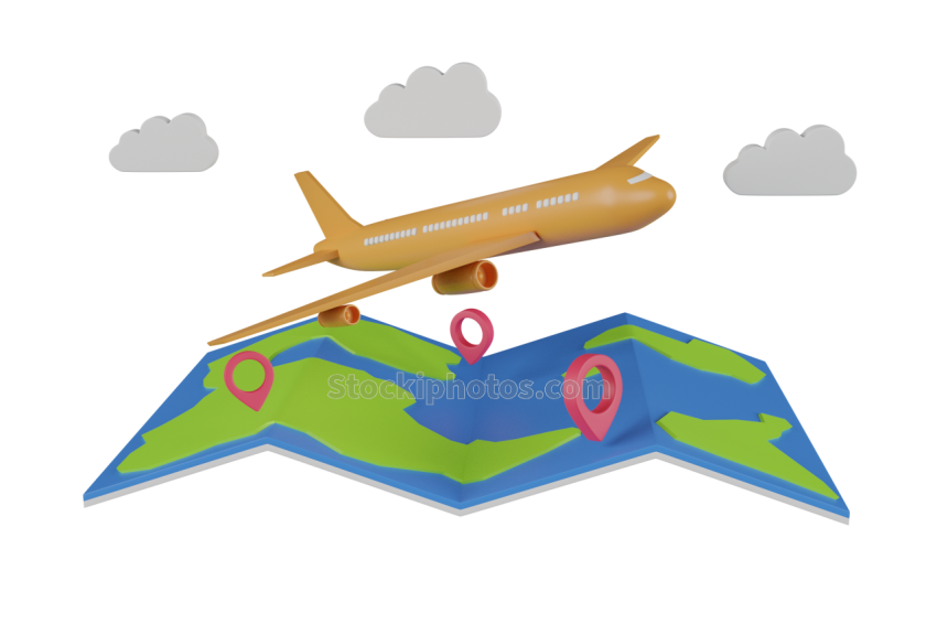 3d Traveling and Transport Illustration (1)