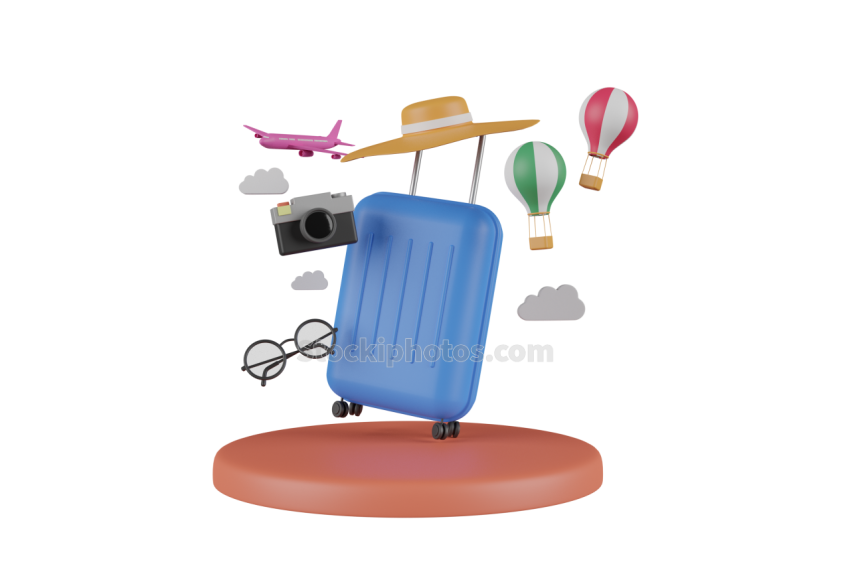 3d Traveling and Transport Illustration (6)