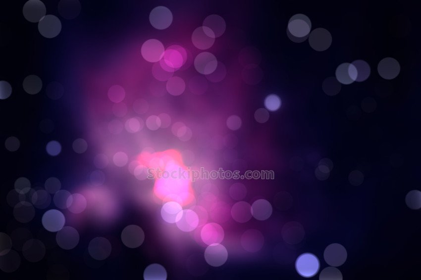 Bokeh Glitter Background Illustration (2)