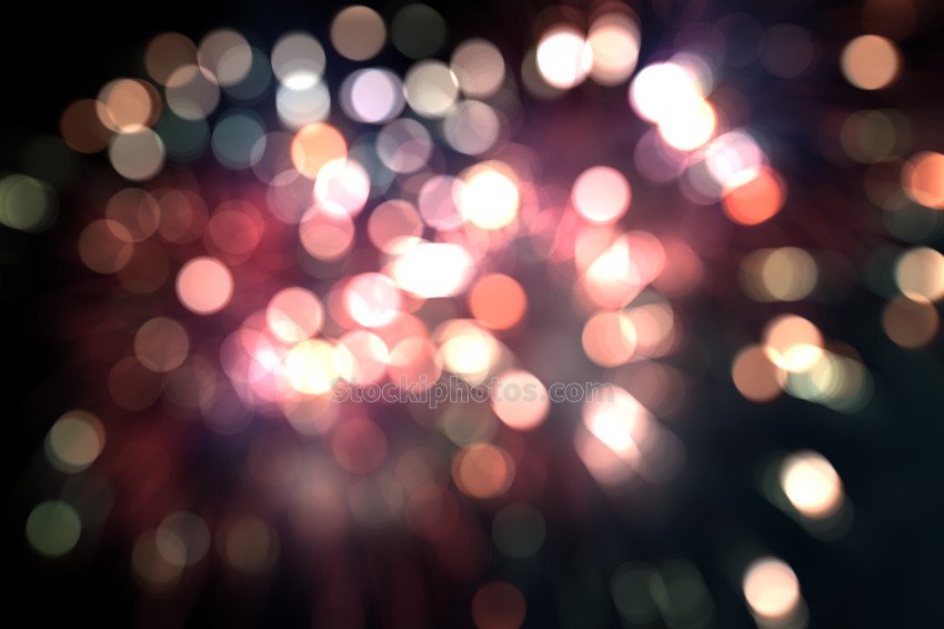 Bokeh Glitter Background Illustration (8)