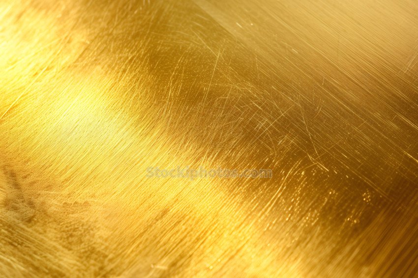 Scratched Gold Metal Texture 02