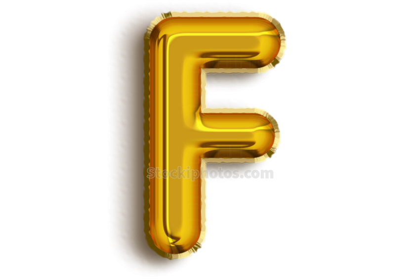 Foil Balloon Alphabet Letters Illustration UpperCase (6)