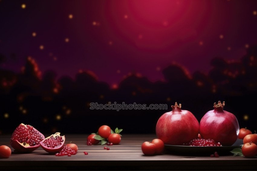 yalda night background copy space