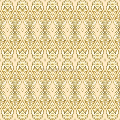 Gold Decoration Seamless pattern