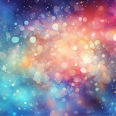 Iridescent Glitter Background Illustration