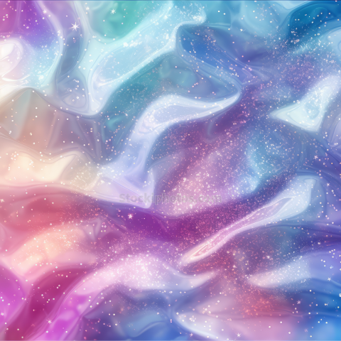 Iridescent Glitter Background Illustration