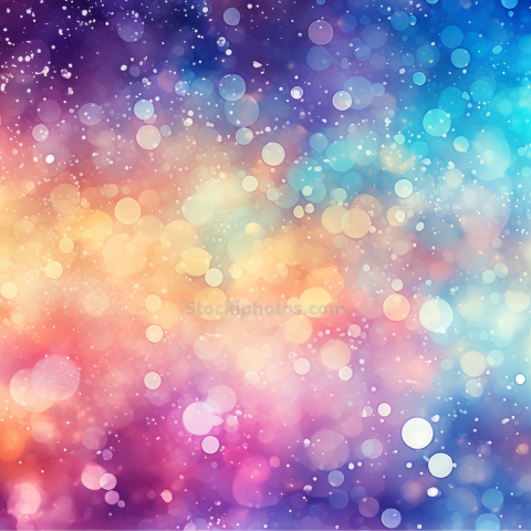 Iridescent Glitter Background Illustration