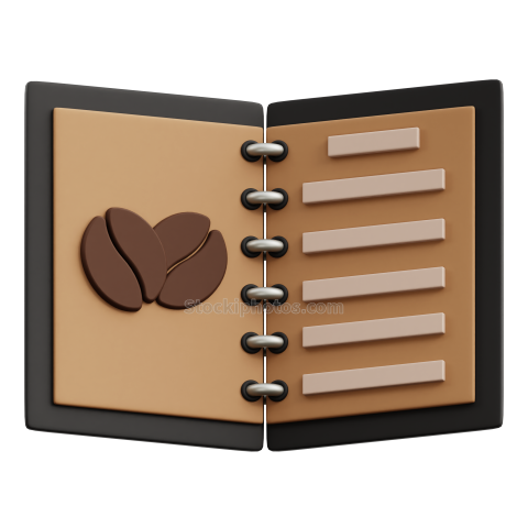 3D Coffee Illustration Icon (12)