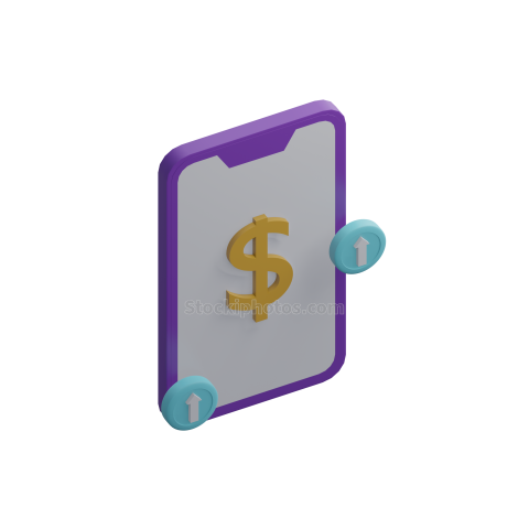 3D Cryptocurrency Finance Money Illustration (26)