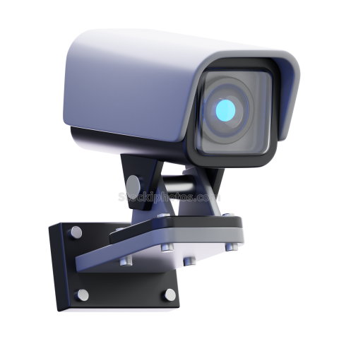 Electronic Device 3d Illustration cctv