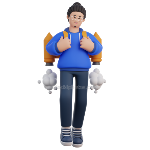 Businessman Activity 3d Character Illustration (1)