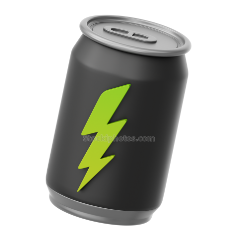 Fitness & Workout Equipment 3D Icon Energy Drink