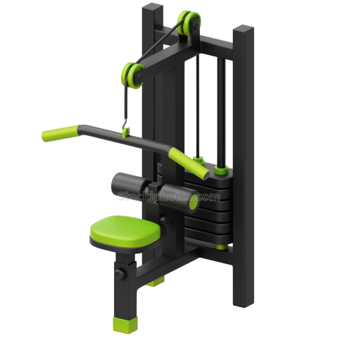 Fitness Gym 3D Icon Fitness Bench