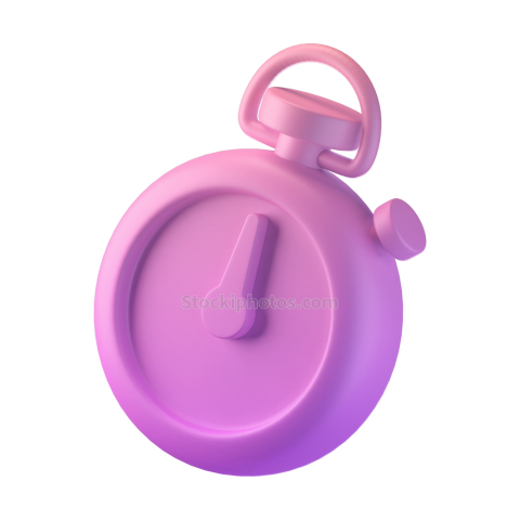 Fitness Gym 3D Icon Stopwatch 1