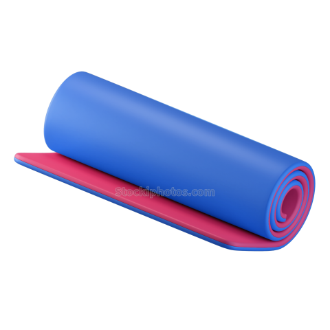 Fitness Gym 3D Icon Yoga Matt 4