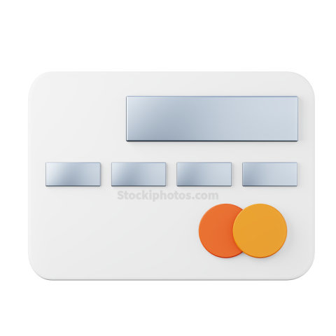 3D Illustration Icon Credit Card 1