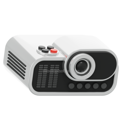 3D Technology Devices Illustration Icon projector