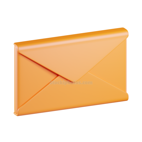 Digital Marketing 3D Icon Envelope (2)