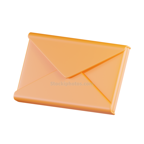 Digital Marketing 3D Icon Envelope (3)