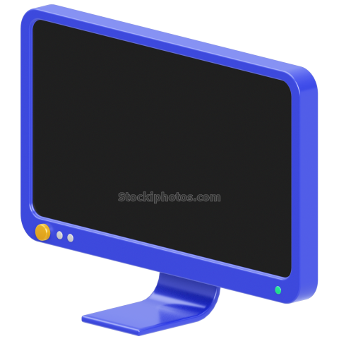 3D Computer Device and Networking Technology monitor