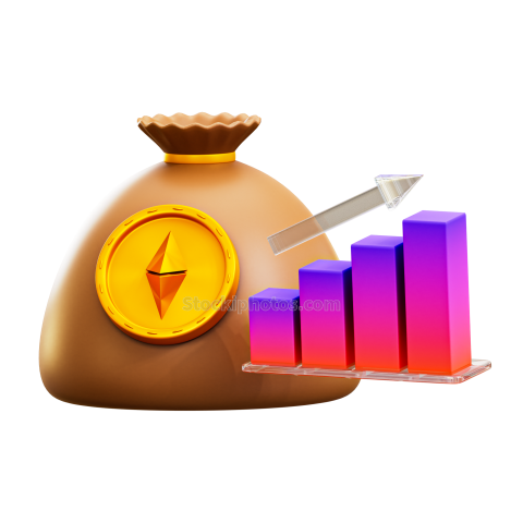 13  3D BlockChain Technology Illustration NFT Investment