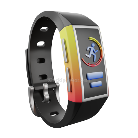 3D Gym Workout and Fitness Illustration Fitness Tracker