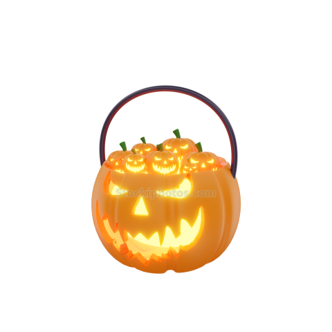 3D Halloween Holiday Celebration SpookyIllustration (6)