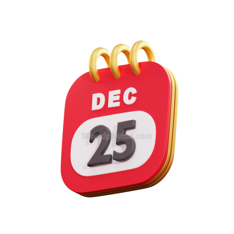 3d Christmas 25th Calendar 02