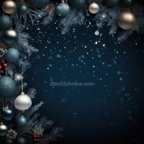 Christmas Holiday Season Frame Background 11